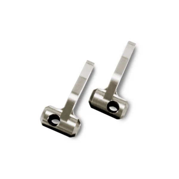 Traxxas Titanium-anodized 6061-T6 Aluminium Steering Blocks left right (for use with 25 and 30-degree caster blocks)