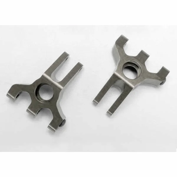 Traxxas 6061-T6 Titanium-Anodized Aluminium Stub Axle Carriers (rear)
