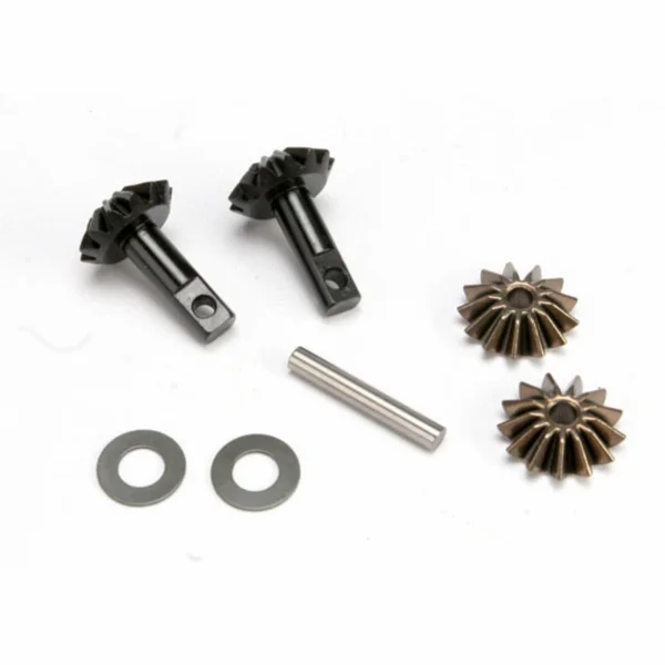 Traxxas Gear set differential (output gears (2)/ spider gears (2)/ spider gear shaft)