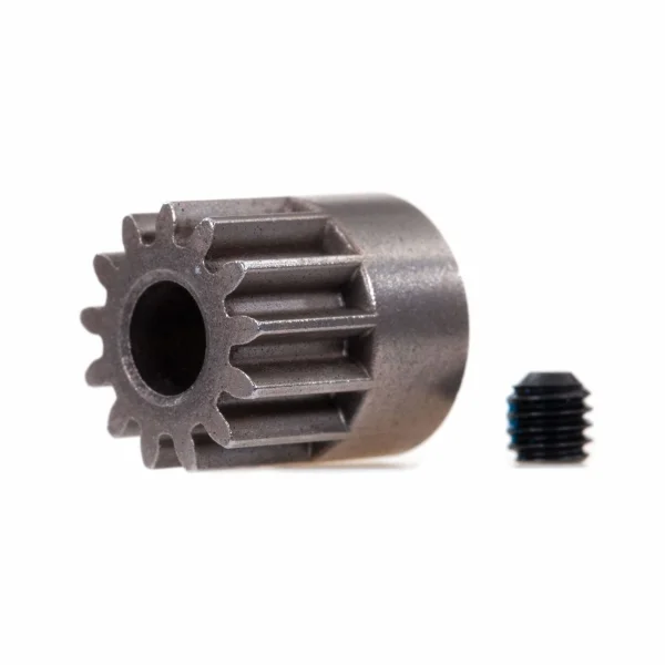 Traxxas Gear, 13-T Pinion (08 Metric Pitch, Compatible with 32-Pitch) (Fits 5mm Shaft) / Set Screw