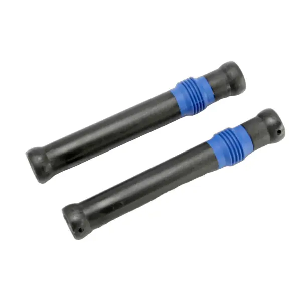 Traxxas Half shaft set long (plastic parts only) (internal splined half shaft/ external splined half shaft/ rubber boot) (assembled with glued boot) (2 assemblies) — image 1 of 4