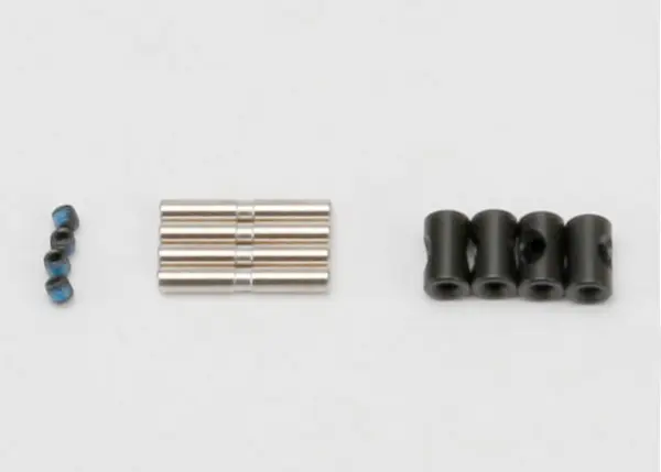 Traxxas Cross pin (4)/ drive pin (4)/ set screw (4) (to rebuild 2 driveshafts) — image 3 of 3