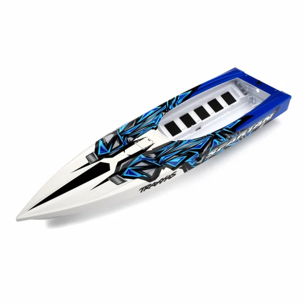 Traxxas Hull Spartan blue graphics (fully assembled)