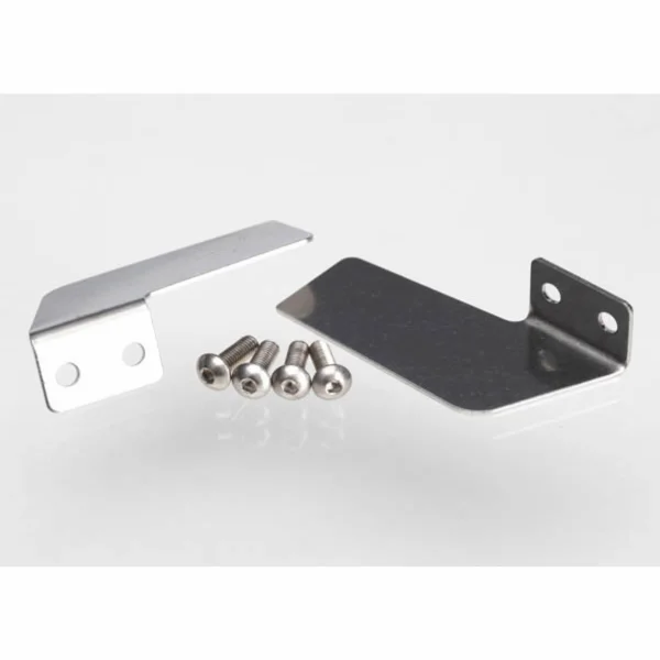 Traxxas Turn fins left right/ 4x12mm BCS (stainless) (4)