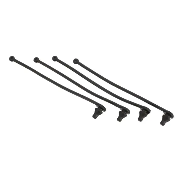 Traxxas Body Clip Rubber Retainers - Black (4) — image 1 of 4