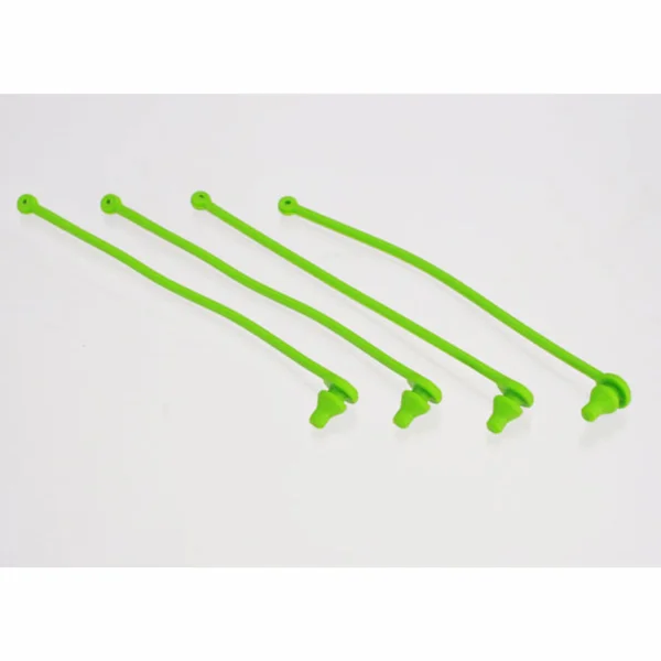 Traxxas Body clip retainer green (4)