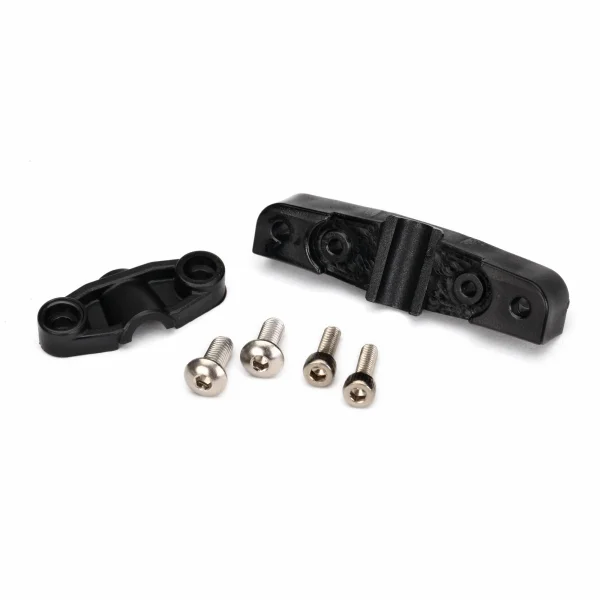 Traxxas Mount stuffing tube (upper lower)/ 4x10mm BCS (stainless) (2)/ 3x10mm CS (stainless) (2)