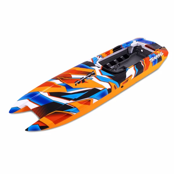 Traxxas Hull, DCB M41, orange graphics (fully assembled)