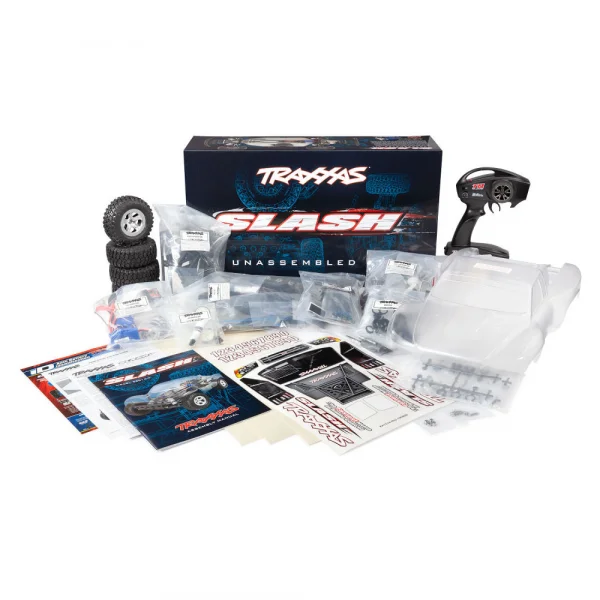 Traxxas Slash 2WD Builders Assembly Kit With Radio Gear