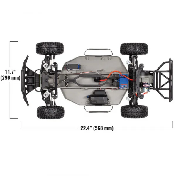 Traxxas Slash 2WD Builders Assembly Kit With Radio Gear