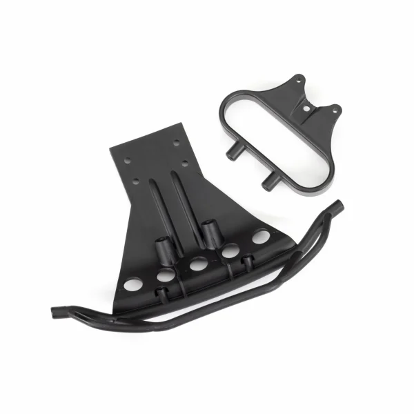 Traxxas Bumper, front/ bumper mount (fits 2WD Slash) (for LED light kit installation)