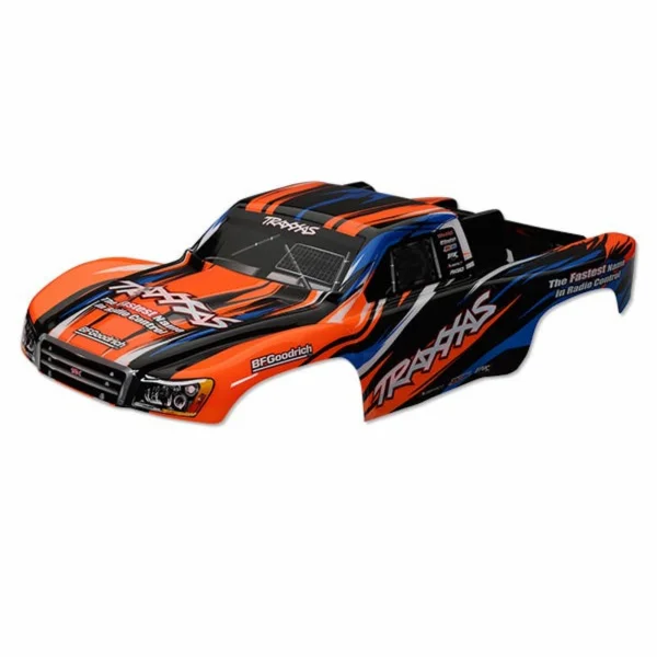 Traxxas Body, Slash, Orange (painted, decals applied)