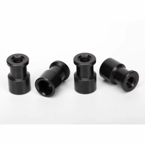 Traxxas Hub retainer 17mm hubs M4 X 0.7 (4) (use with 5853X 6856X 6469)
