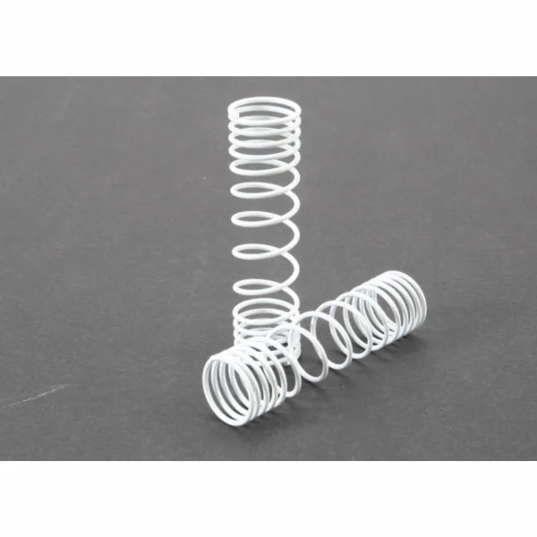 Traxxas Springs rear (white) (progressive rate) (2)