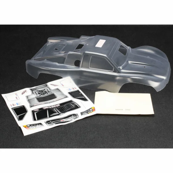 Traxxas Body Slayer Pro 4X4 (clear requires painting)/window masks/decal sheets