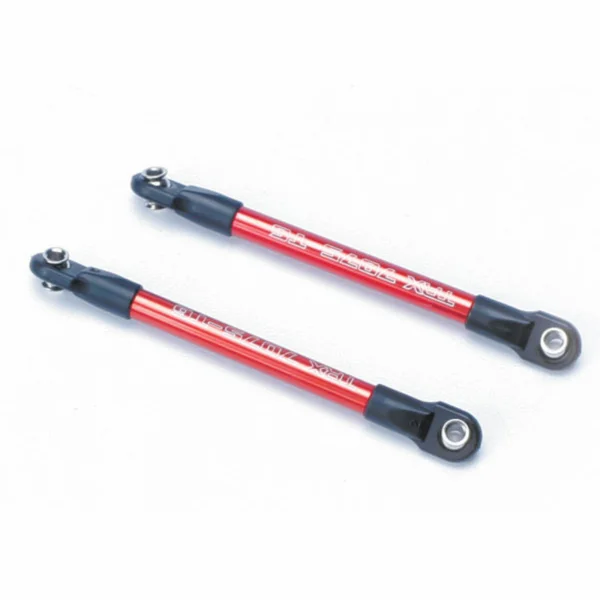 Traxxas Red-anodized Aluminium push rod (assembled with rod ends) (2) (use with progressive-2 rockers)