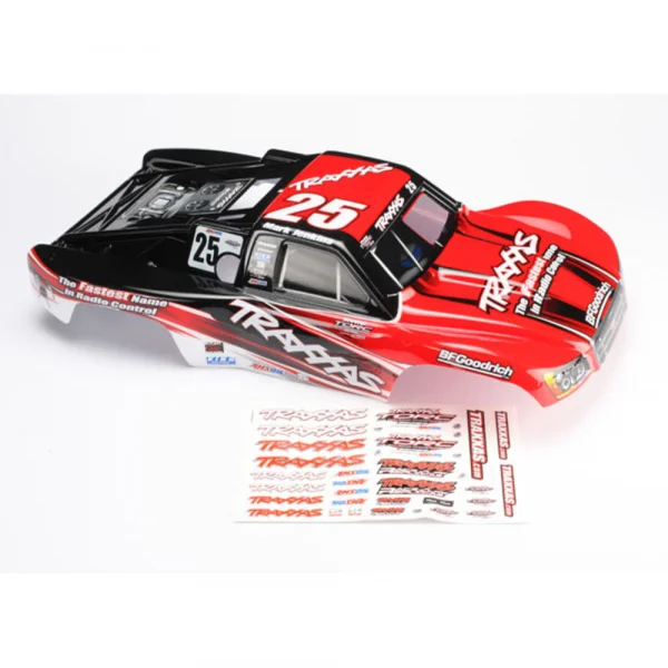 Traxxas Body Slayer Pro 4X4 Mark Jenkins 25 (painted decals applied)