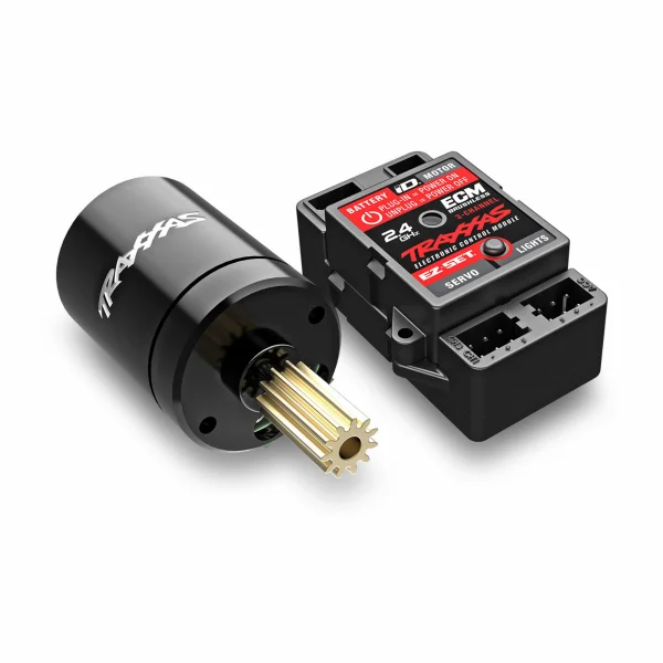 Traxxas TRX-4M Brushless Power System, waterproof (includes ECM Brushless electronic control module (3-channel) and 3350Kv brushless motor)