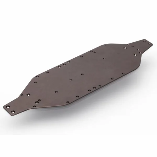 Traxxas Chassis 6061-T6 Aluminium (dark titanium anodized)