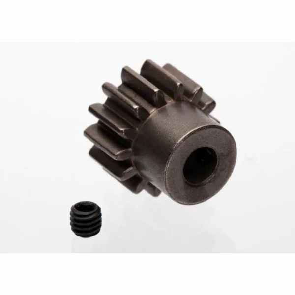 Traxxas Hardened Pinion Gear - 14T - 1 Mod Pitch - 5mm Bore (Compatible With Steel Spurs)