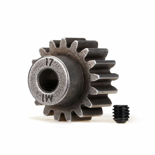Traxxas Hardened Pinion Gear - 17T - 1 Mod Pitch - 5mm Bore (Compatible With Steel Spurs)