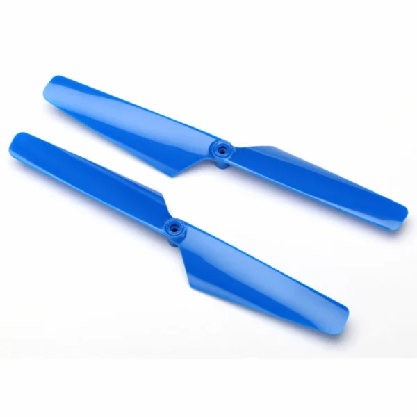 Traxxas Rotor blade set blue (2)/ 1.6x5mm BCS (2)