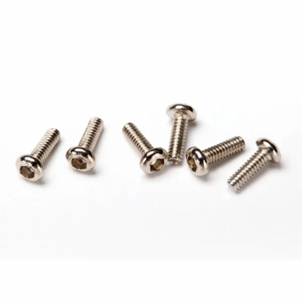 Traxxas Screws 1.6x5mm button-head machine (hex drive) (6)