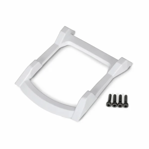 Traxxas Skid plate roof (body) (white)/ 3x12 CS (4)