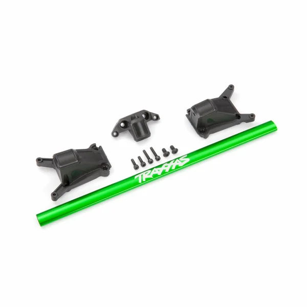 Traxxas Chassis Brace Kit, Green (fits Rustler 4X4 and Slash 4X4 equipped with Low-CG chassis)
