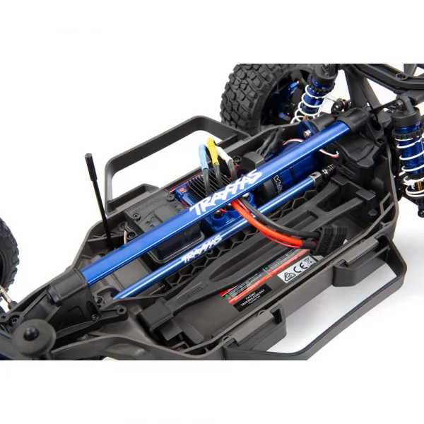 Traxxas Chassis Brace Kit, Orange (fits Rustler 4X4 and Slash 4X4 equipped with Low-CG chassis)