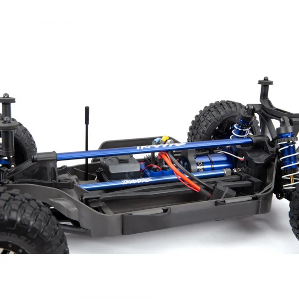 Traxxas Chassis Brace Kit, Orange (fits Rustler 4X4 and Slash 4X4 equipped with Low-CG chassis)