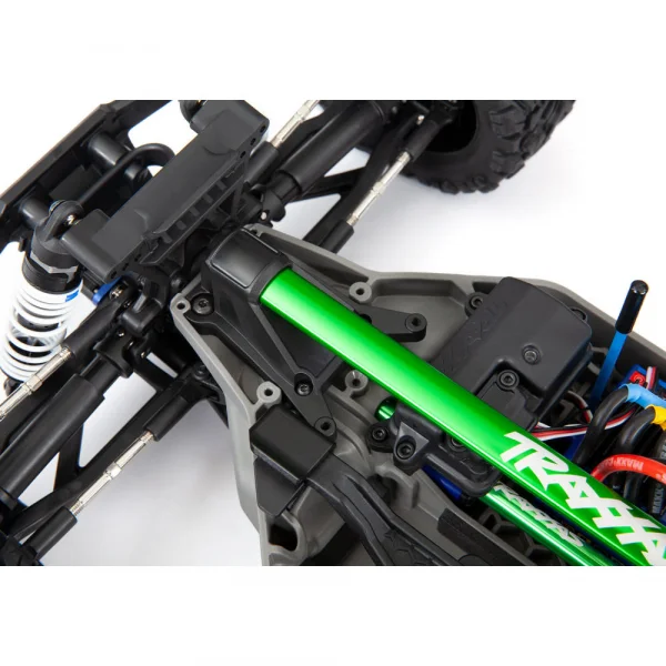 Traxxas Chassis Brace Kit, Orange (fits Rustler 4X4 and Slash 4X4 equipped with Low-CG chassis)