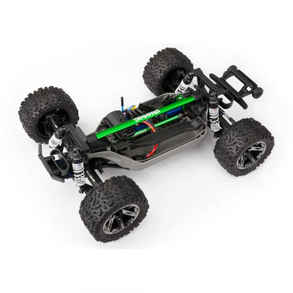 Traxxas Chassis Brace Kit, Orange (fits Rustler 4X4 and Slash 4X4 equipped with Low-CG chassis)