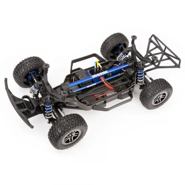 Traxxas Chassis Brace Kit, Orange (fits Rustler 4X4 and Slash 4X4 equipped with Low-CG chassis)