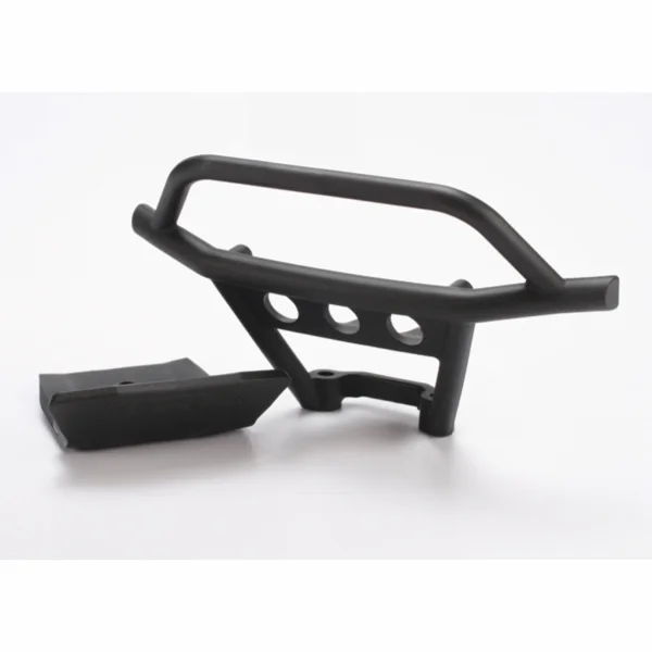Traxxas Bumper front/ skidplate front (black)
