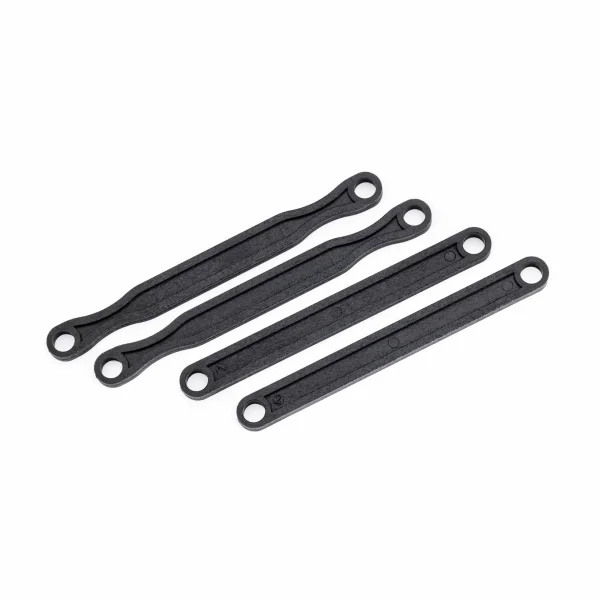 Traxxas Camber link set (plastic/ non-adjustable) (front +rear) (black)
