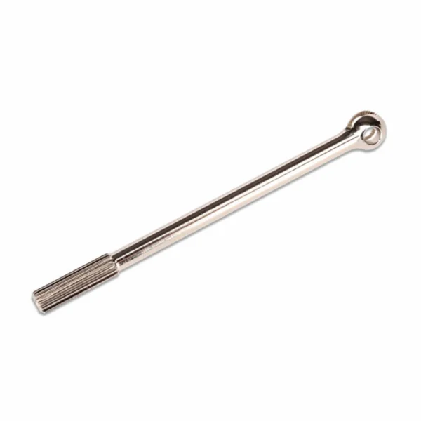 Traxxas Half shaft external splined (steel-spline constant-velocity) (1) (fits 2WD Rustler/Stampede)