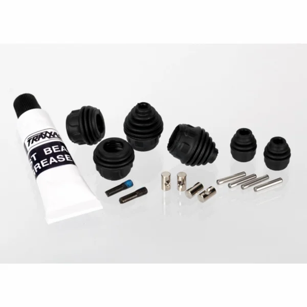 Traxxas Rebuild kit steel-splined constant-velocity driveshafts (includes pins dustboots lube and hardware)