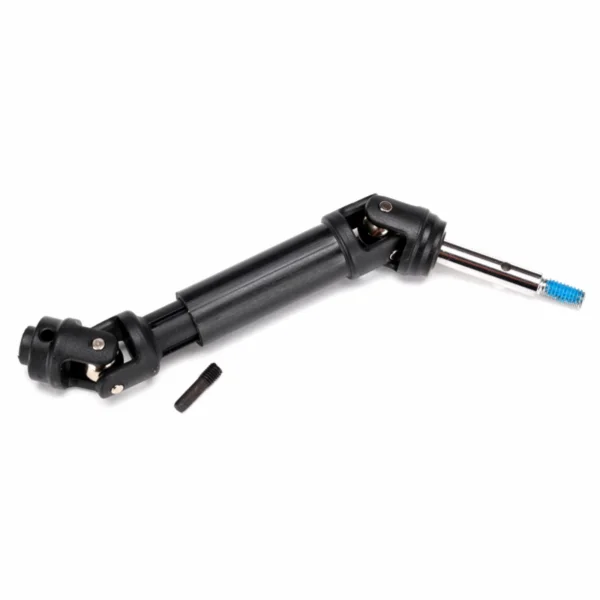 Traxxas Driveshaft assembly rear heavy duty (1) (left or right) (fully assembled ready to install)/ screw pin (1) — image 1 of 2