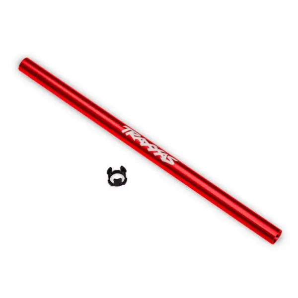 Traxxas Driveshaft, Centre, 6061-T6 aluminium (Red-anodised) (189mm)