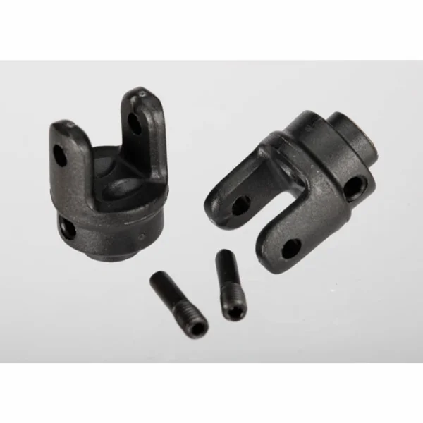 Traxxas Differential output yokes heavy duty (2)/ screw pin (2)
