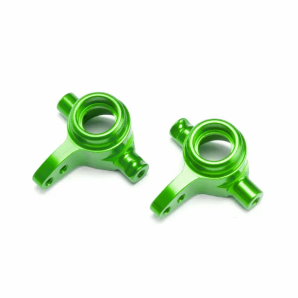 Traxxas Steering blocks 6061-T6 Aluminium (green-anodized) left right
