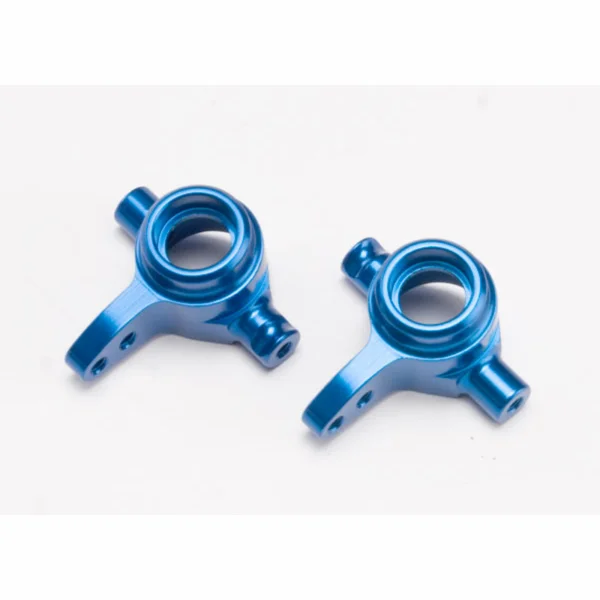 Traxxas 6061-T6 Aluminium Steering blocks (blue-anodized)