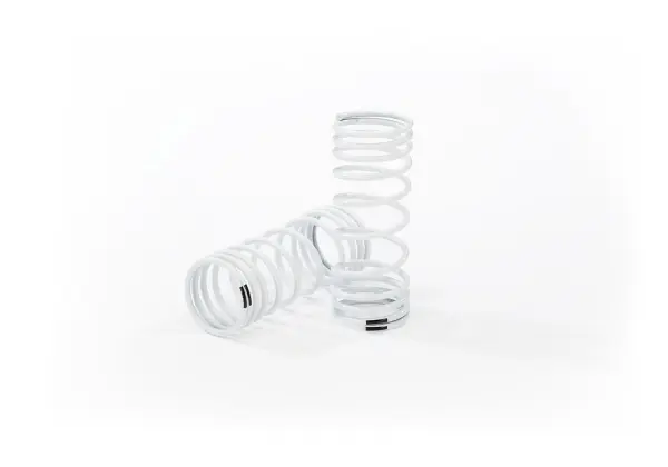 Traxxas Springs front (white) (progressive rate) (2) — image 4 of 4