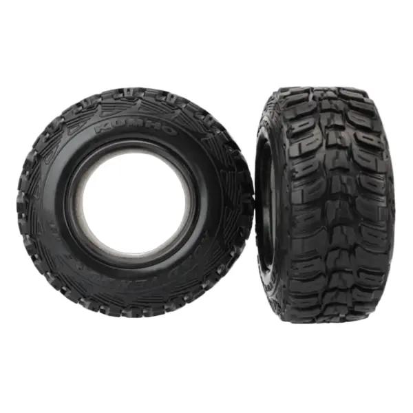 Traxxas Tires Kumho (dual profile 4.3x1.7- 2.2/3.0) (2)/ foam inserts (2) — image 1 of 4