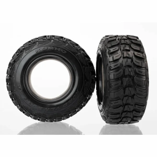 Traxxas Tires Kumho ultra-soft (S1 off-road racing compound) (dual profile 4.3x1.7- 2.2/3.0) (2)/ foam inserts (2)