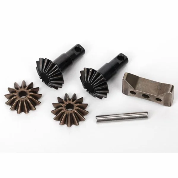 Traxxas Gear set differential (output gears (2)/ spider gears (2)/ spider gear shaft carrier support)