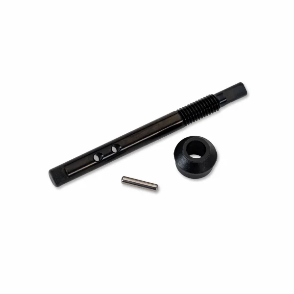 Traxxas Input shaft (slipper shaft), bearing adapter (1), pin (1)