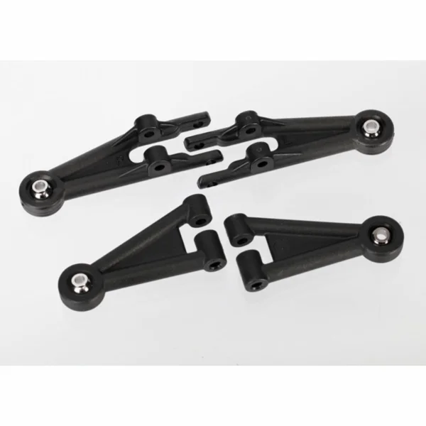 Traxxas Suspension arms front (2 lower 2 upper assembled with ball joints)