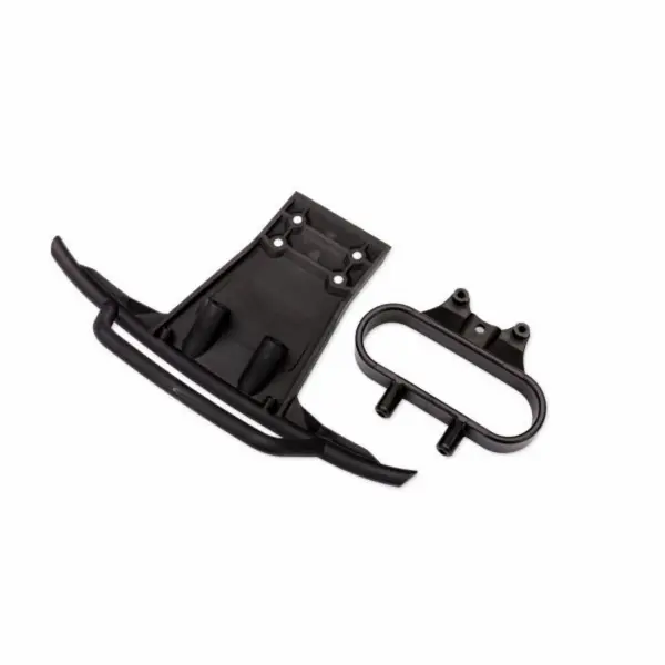 Traxxas Black Front Bumper and Mount